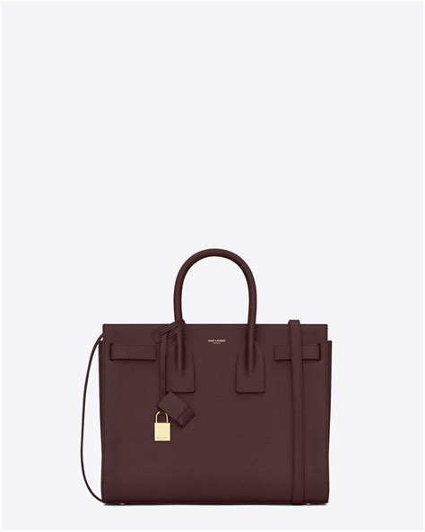 sac yves saint laurent bordeaux|Saint Laurent sac de jour.